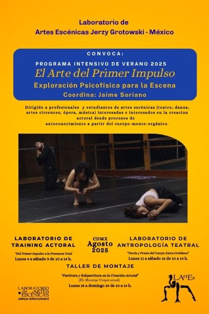 VERANO 2025 El Arte del Primer Impulso